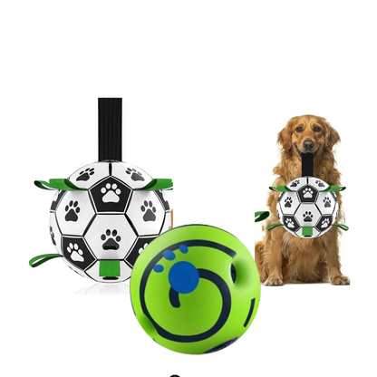 Pets Empire combo of Gairnt Breed Dogs Ball Toy- (Pack of 2)