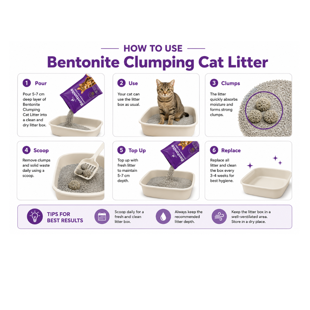 Pets Empire Ball Bentonite Scent Cat Litter 5kg