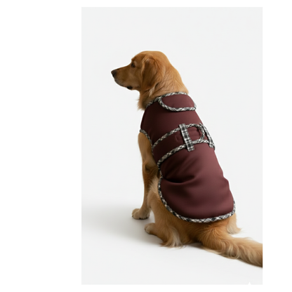 Pets Empire Classic Winter Coat For Dogs - Maroon
