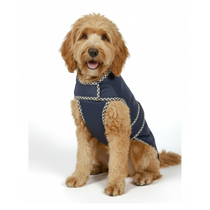 Pets Empire Classic Winter Coat For Dogs - Navy Blue