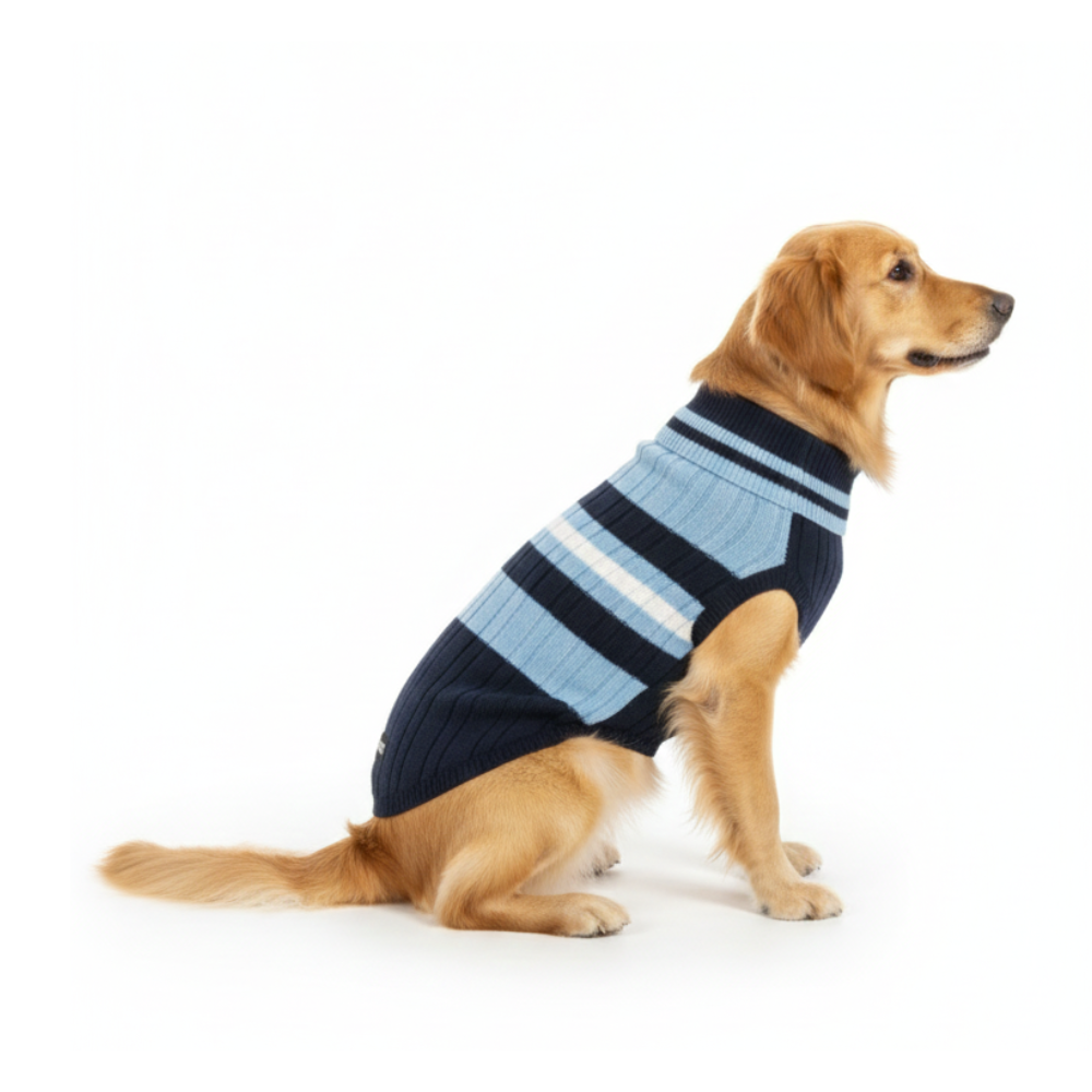 Pets Empire Premium Winter Sweater for Dogs- Blue