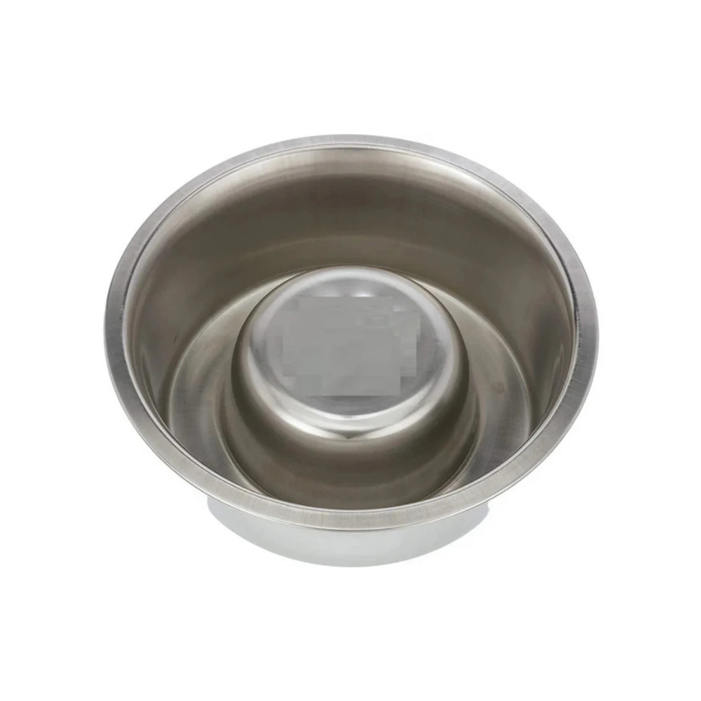 Pets Empire Slow Feed Stainless Steel Bowl- 900ml