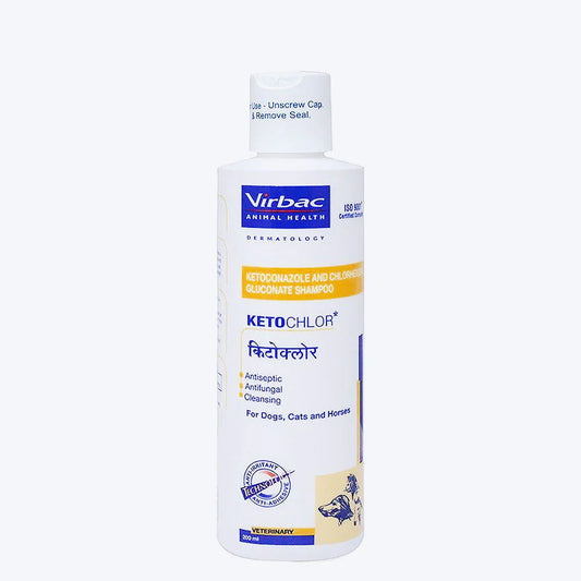 Virbac Ketochlor Dog & Cat Shampoo - 200 ml