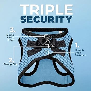 Pets Empire Solid Mesh Harness for Dogs