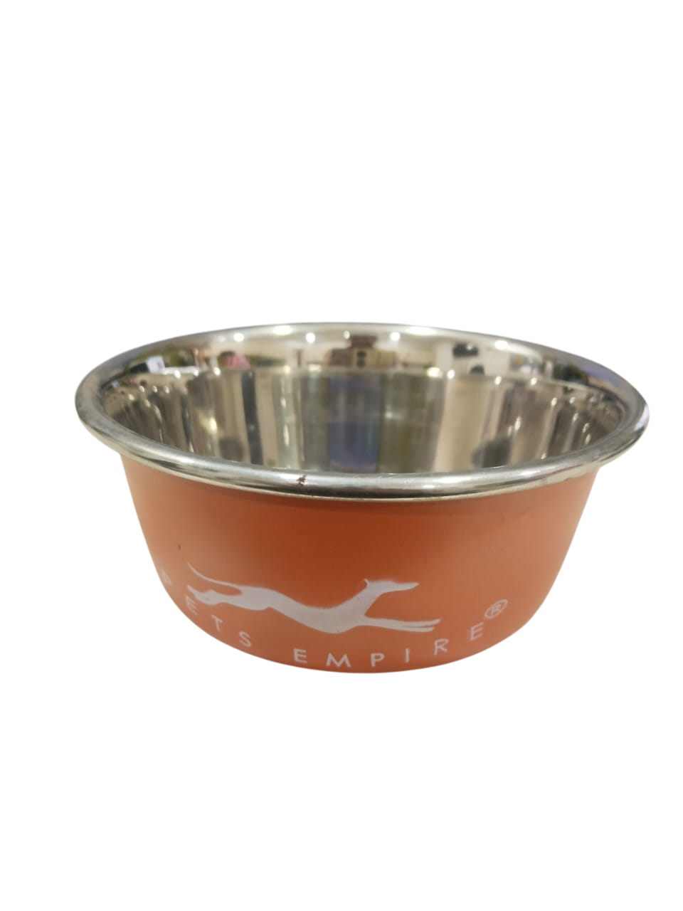 Pets Empire Coating Bowl With Silicone Base For Cats- (Pack Of 2)- 350ML