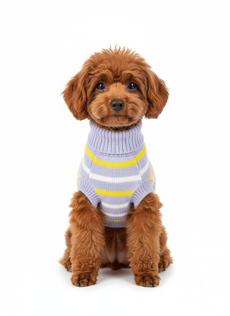 Pets Empire Imported Printed  Sweater For Small breed  Dog - Purple