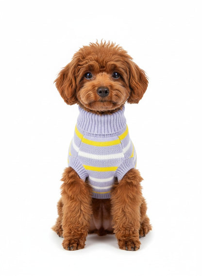 Pets Empire Imported Printed  Sweater For Small breed  Dog - Purple