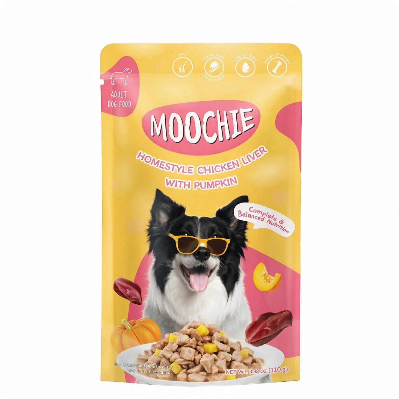 Pets Empire Moochie Homestyle with Chicken Liver & Pumpkin 120gms