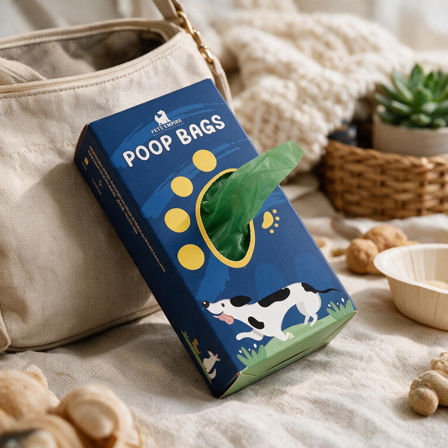Pets Empire Biodegradable Poop Bags (100 Bags) – Oxo-Biodegradable & Leak-Proof