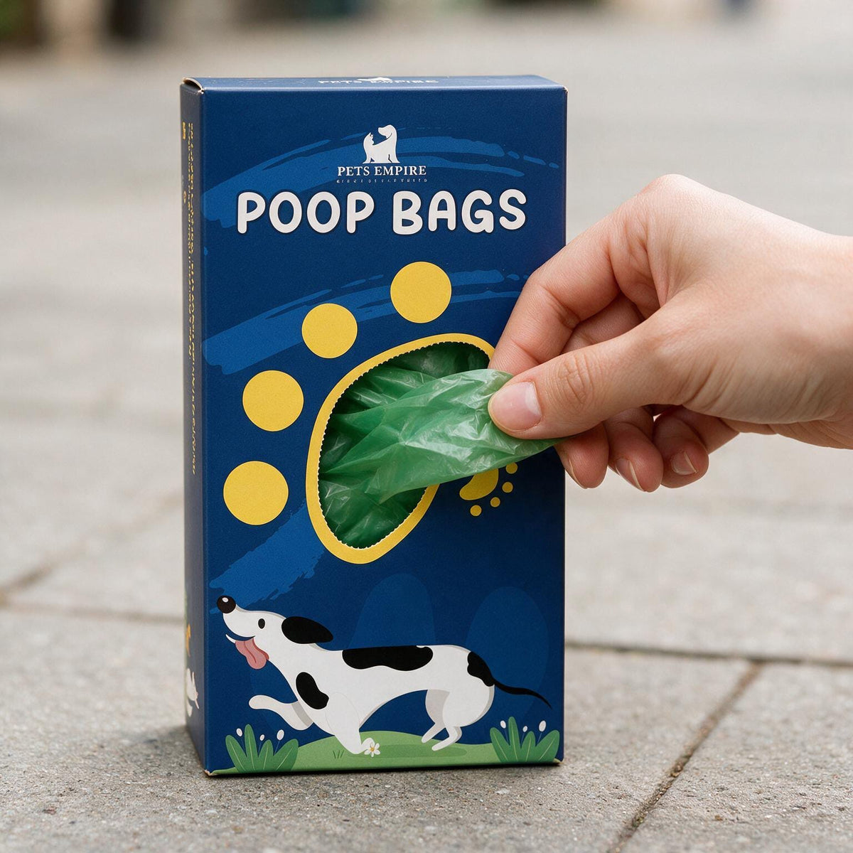 Pets Empire Biodegradable Poop Bags (100 Bags) – Oxo-Biodegradable & Leak-Proof