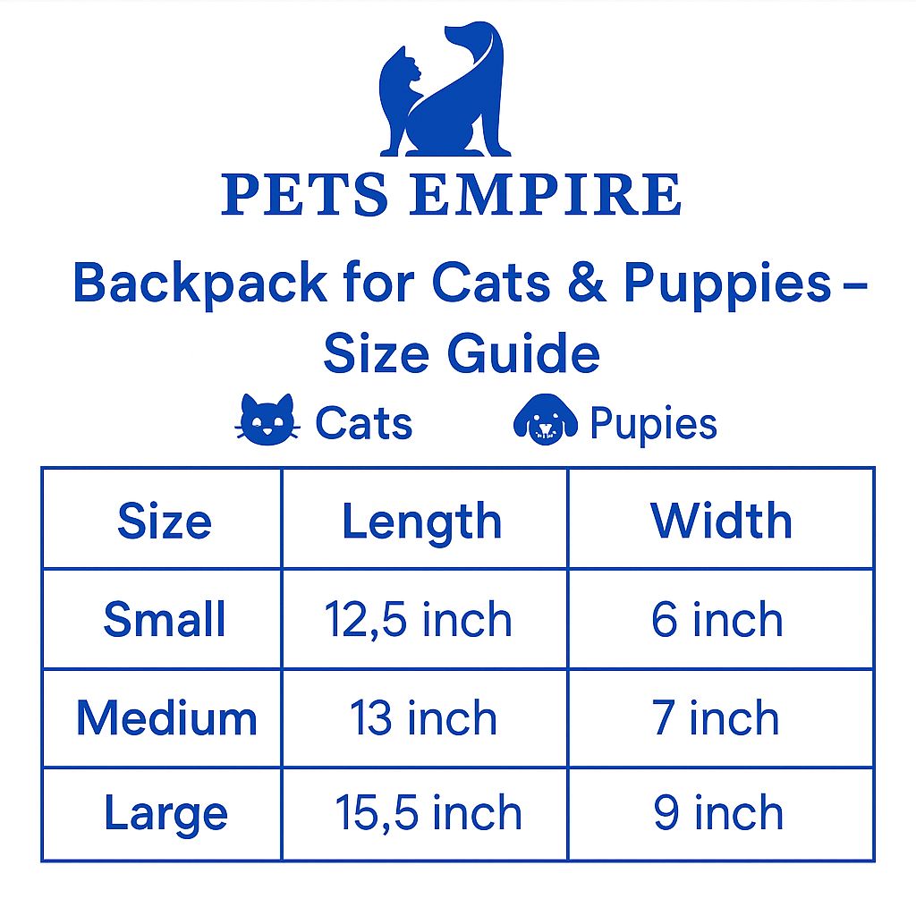 Pets Empire  Carrier Backpack For Puppies & Cats (Red)