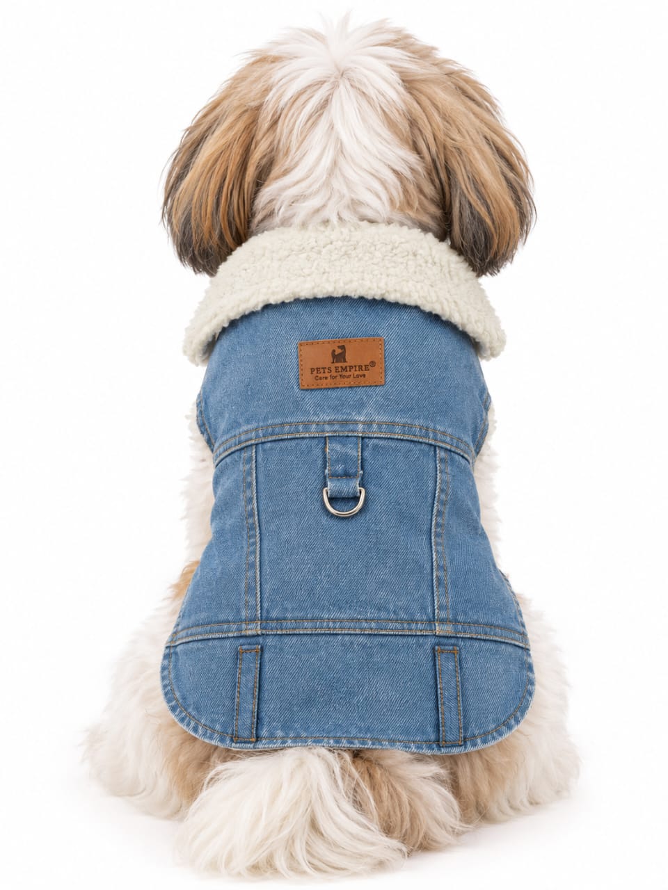 Pets Empire Premium Denim Dog Vest Jacket - Ligjt Blue