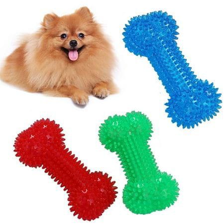 PETS EMPIRE 6"inches Dog Bone with Squeaker Toy
