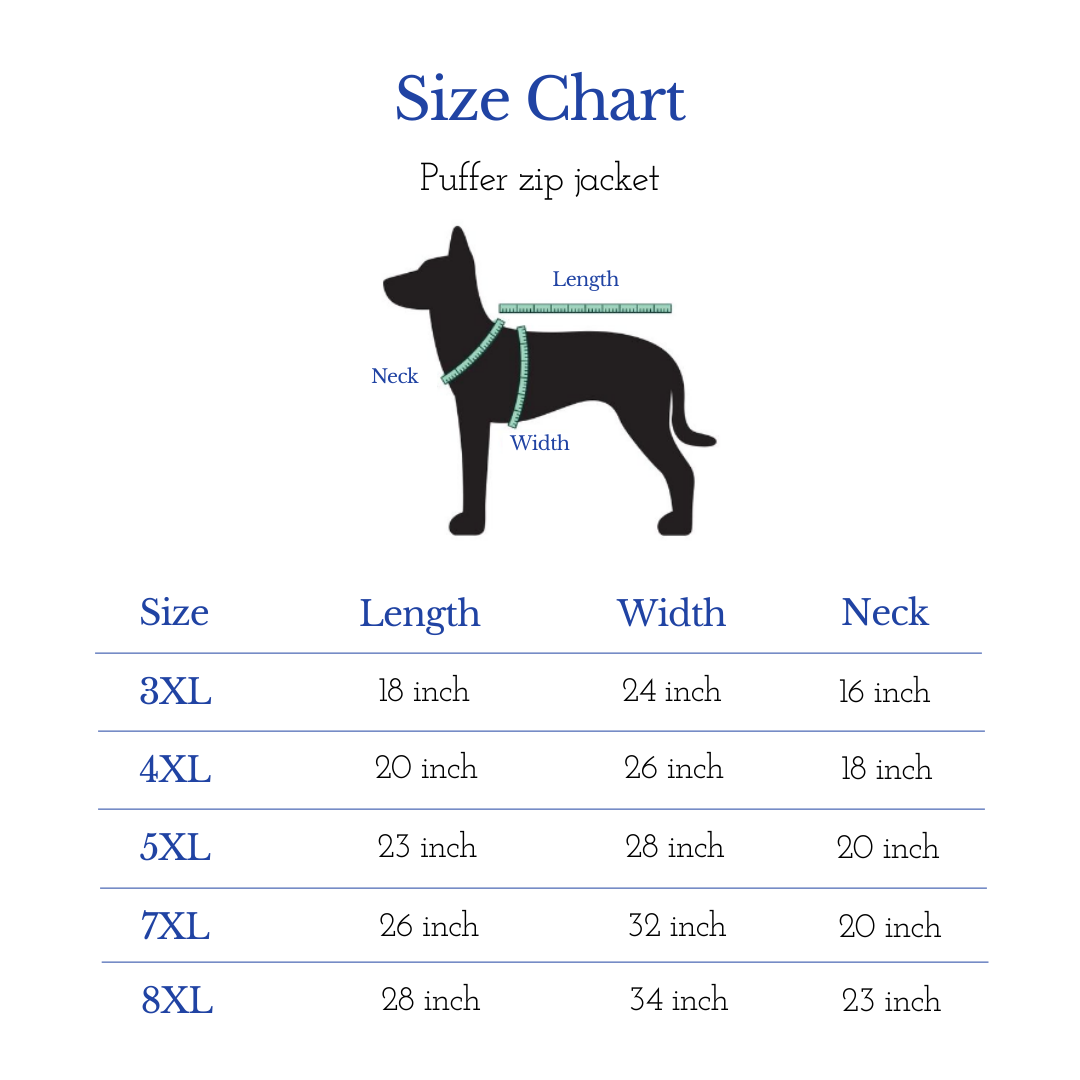 Pets Empire  Silver  Puffer Zip Jacket For Dogs