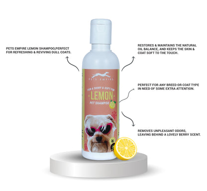 Pets Empire Lemon Shampoo for Dogs