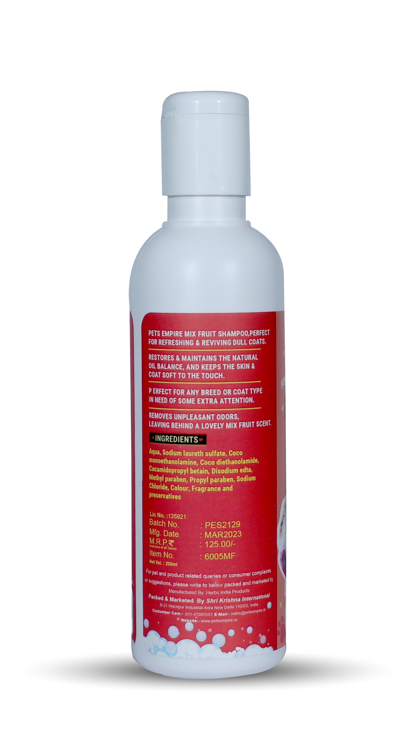 Pets Empire Mix-Fruit Shampoo for Dogs