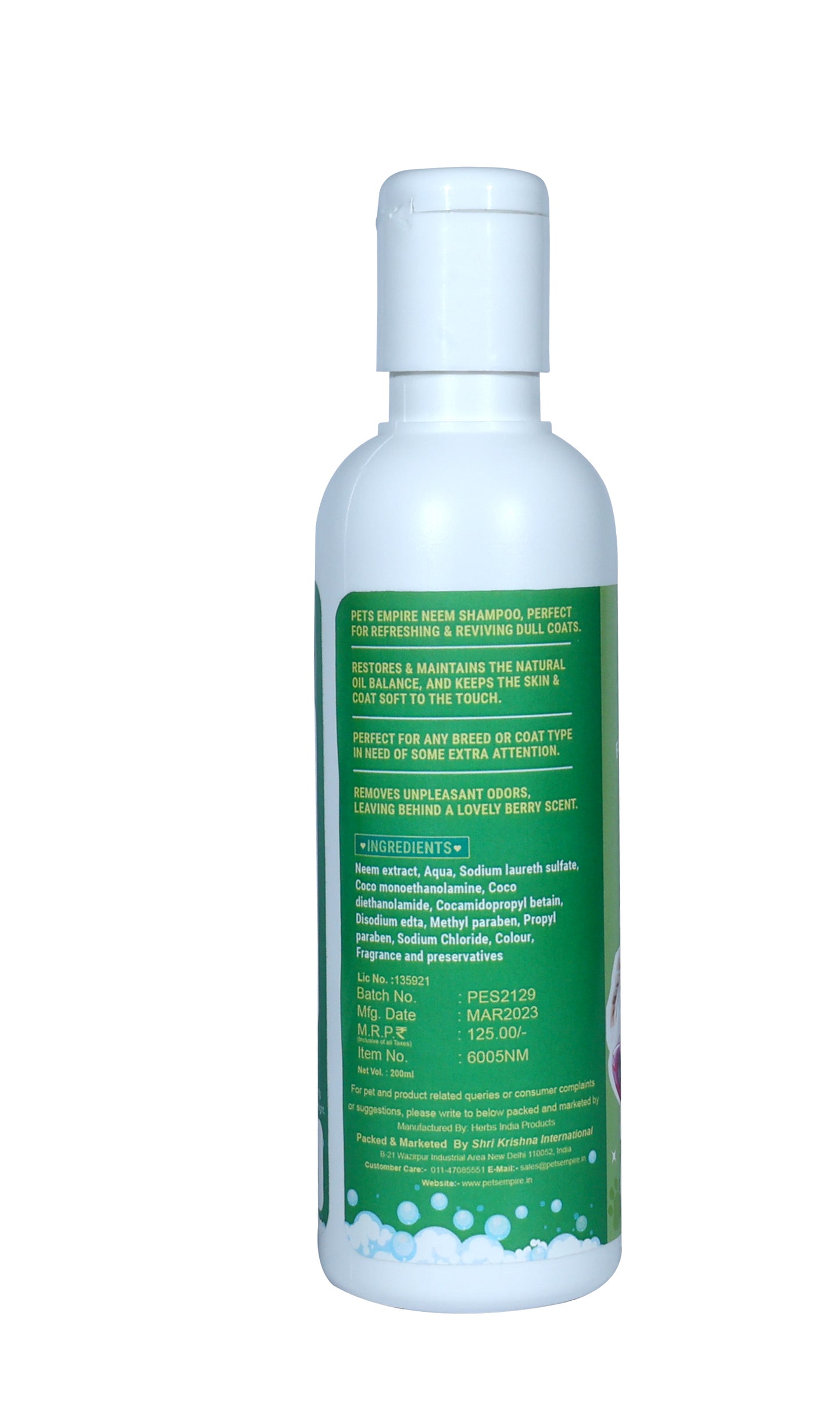 Pets Empire Neem Shampoo for Dogs