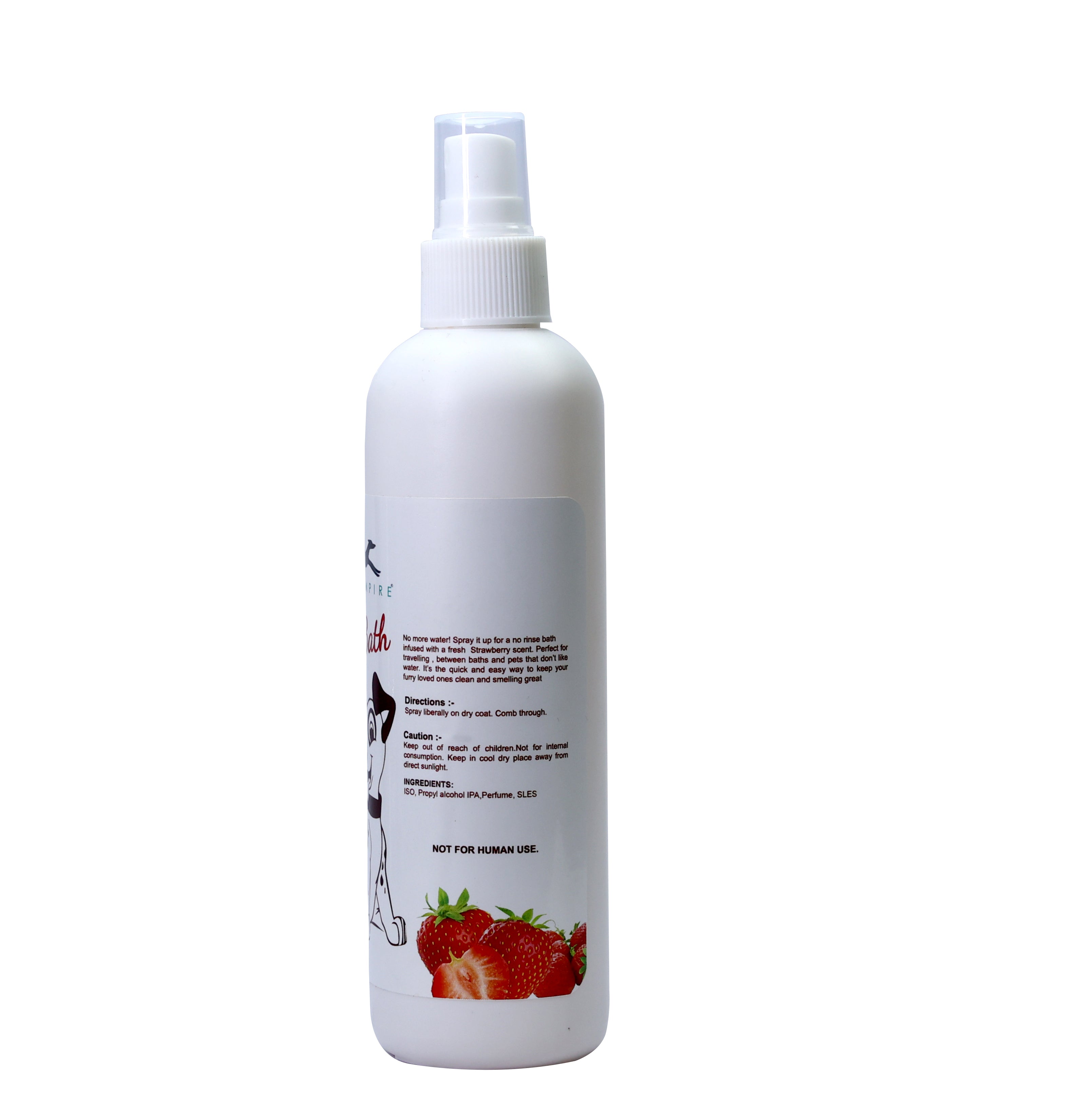 Pets Empire Dry Shampoo for Dogs - Strawberry
