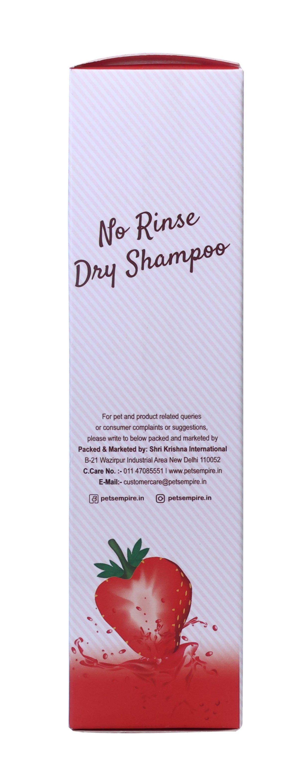 Pets Empire Dry Shampoo for Dogs - Strawberry