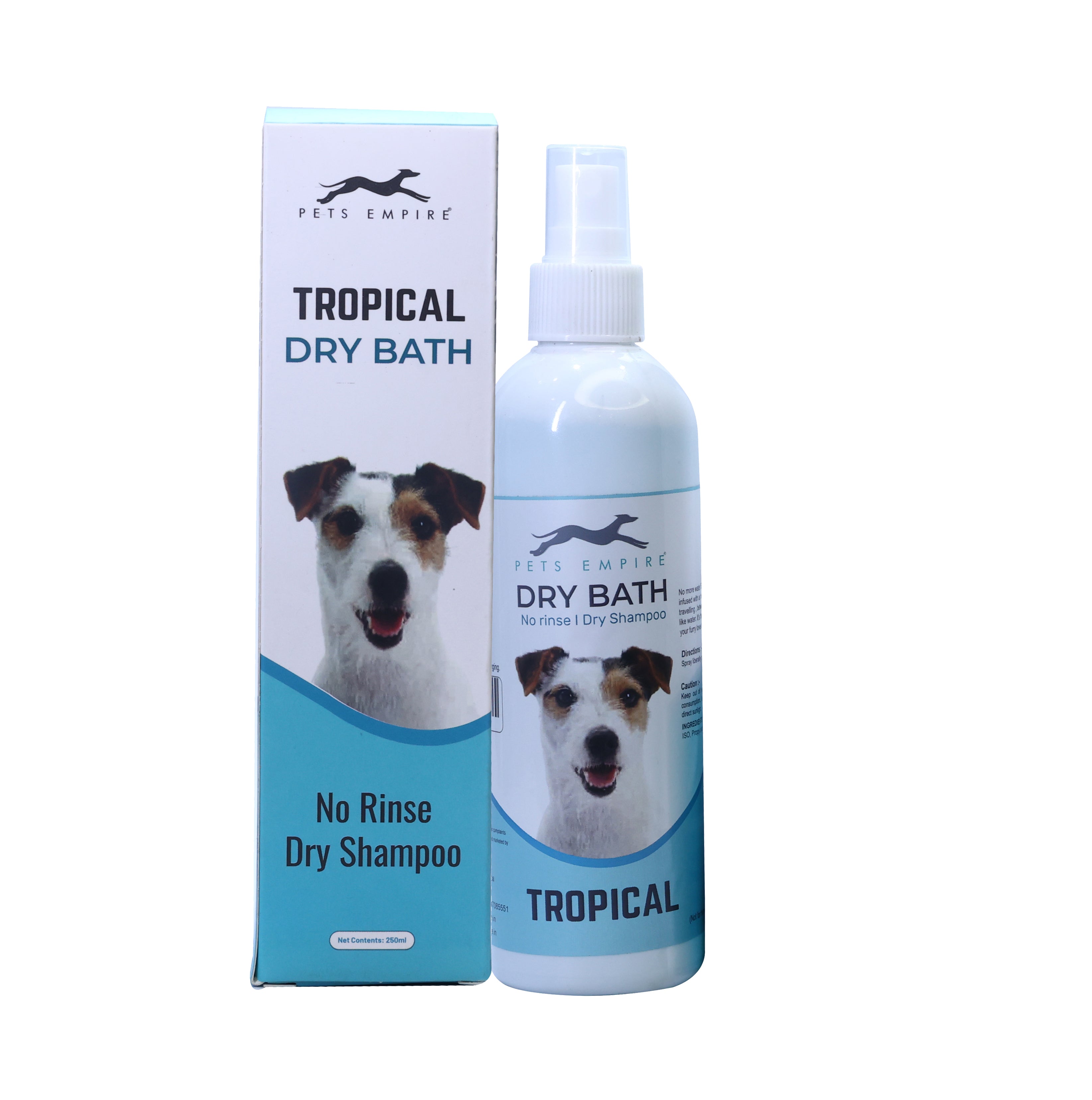 Pets Empire Dry Shampoo for Dogs - Tropical