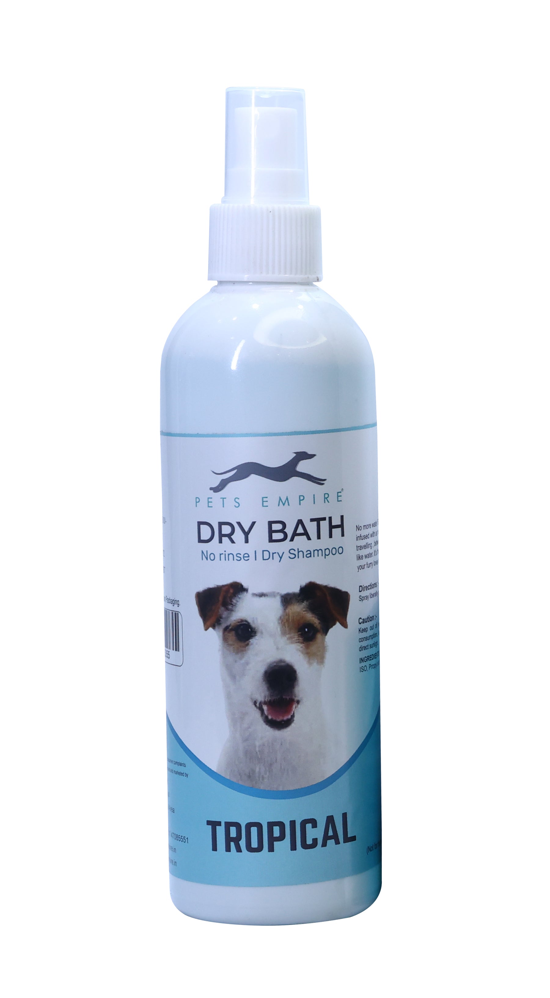 Pets Empire Dry Shampoo for Dogs - Tropical