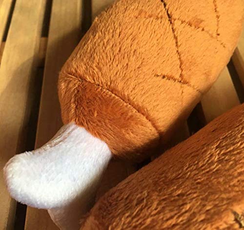 Pets Empire Pet Dog Chicken Leg Plush  Toy - Pets Empire