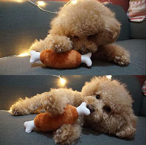 Pets Empire Pet Dog Chicken Leg Plush  Toy - Pets Empire
