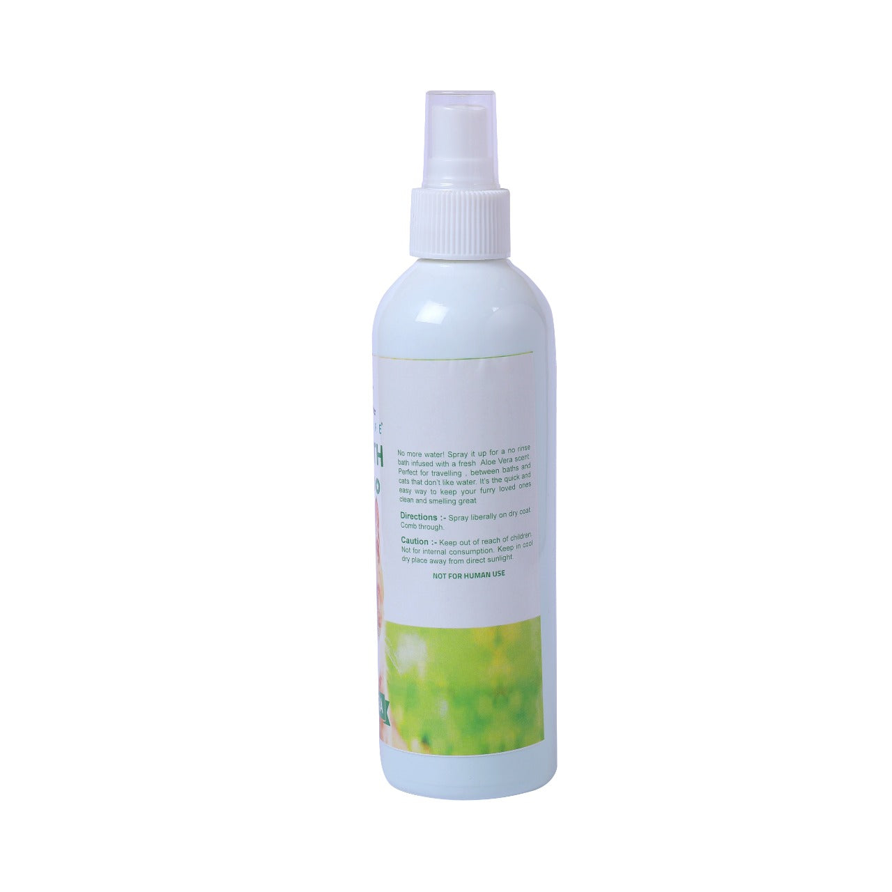 Pets Empire New Waterless Cat Shampoo, Aloe Vera(250ml) - Pets Empire