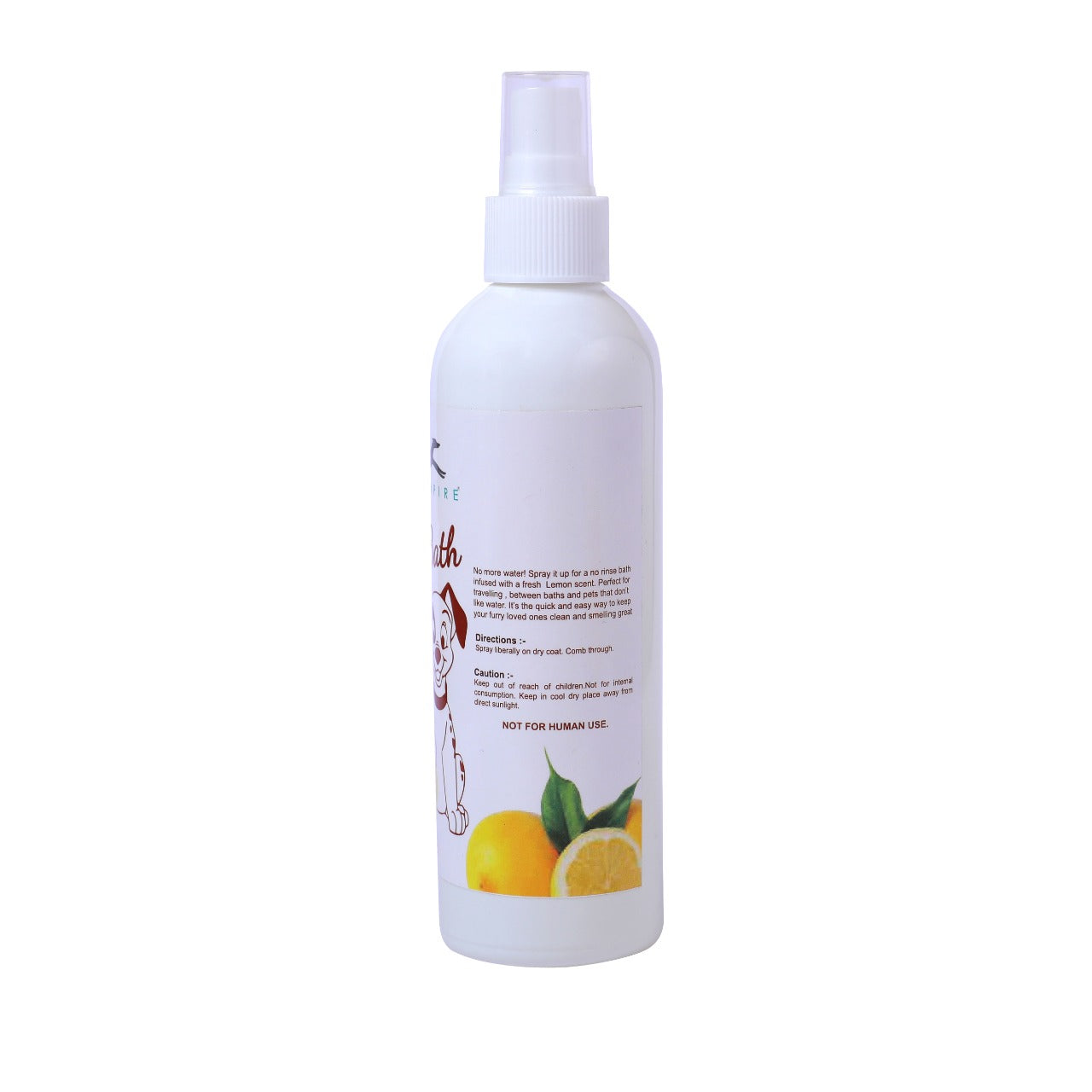 Pets Empire New Waterless Dog Shampoo, Lemon(250ml) - Pets Empire