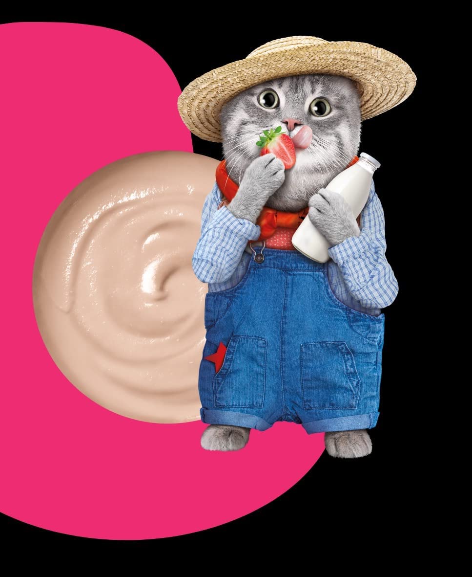 Moochie Creamy Treat for Cats- Tuna , Goatmilk & Strawberry (15g Each)