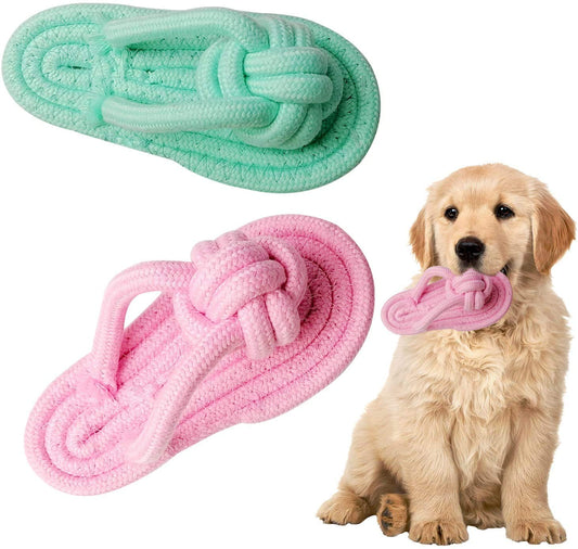 Pets Empire Slipper Chew Rope Toy - Pack of 2