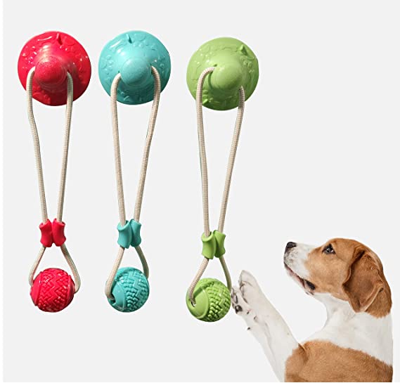 Pets Empire Suction Cup Dog Tug Toys, Interactive Dog Rope