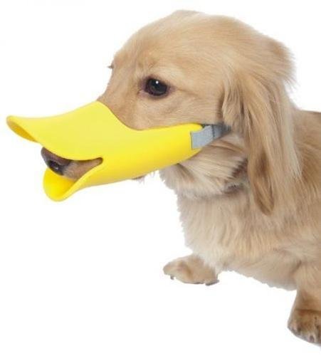 Pets Empire Silica Gel Yellow Duck Muzzle - Pets Empire
